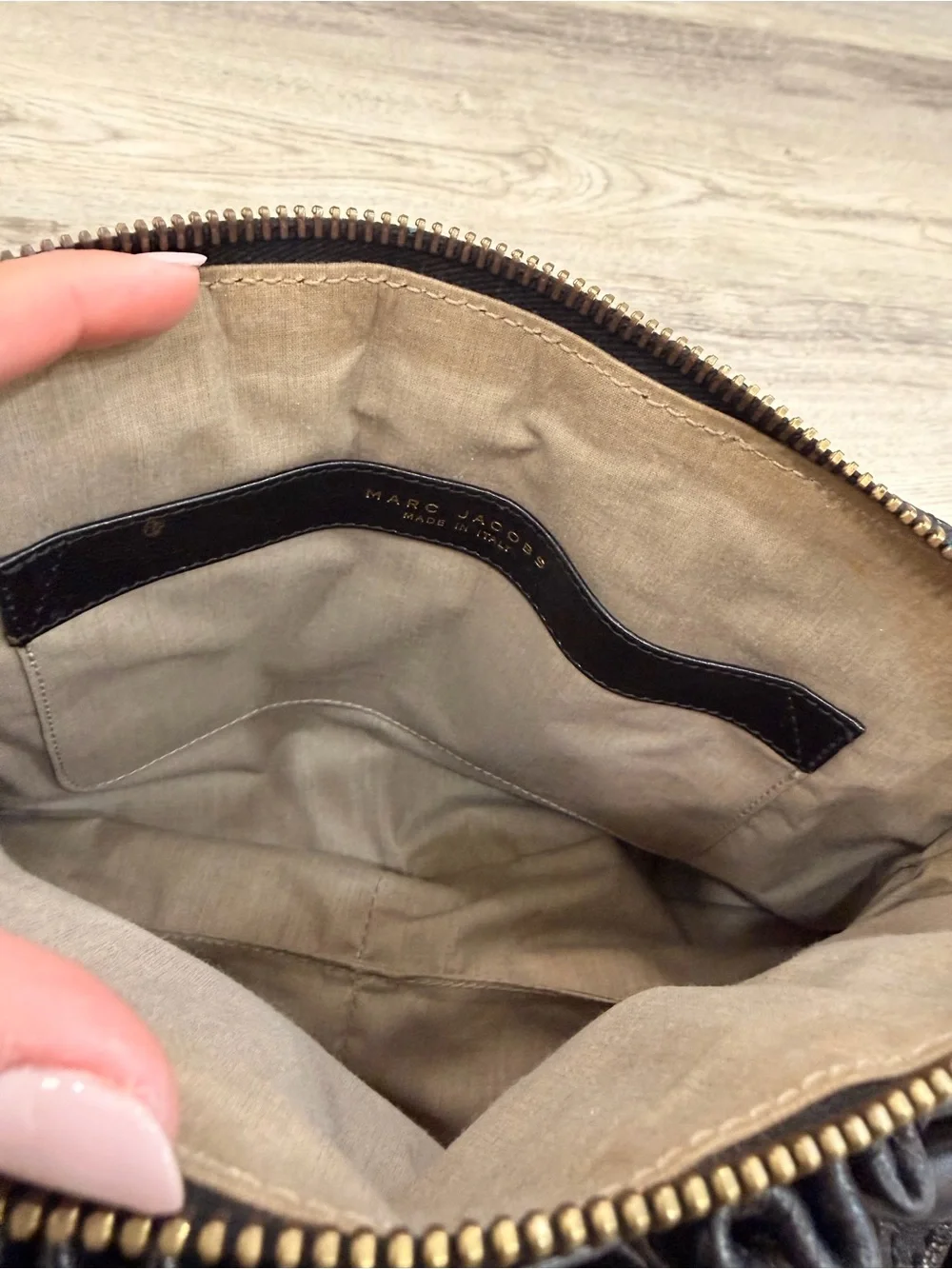 Vintage Marc Jacob’s Black Quilted Leather Top-Handle Women's Bag